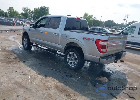 2022 Ford F-150 Platinum from USA, damaged, VIN 1FTFW1E54NFB17426